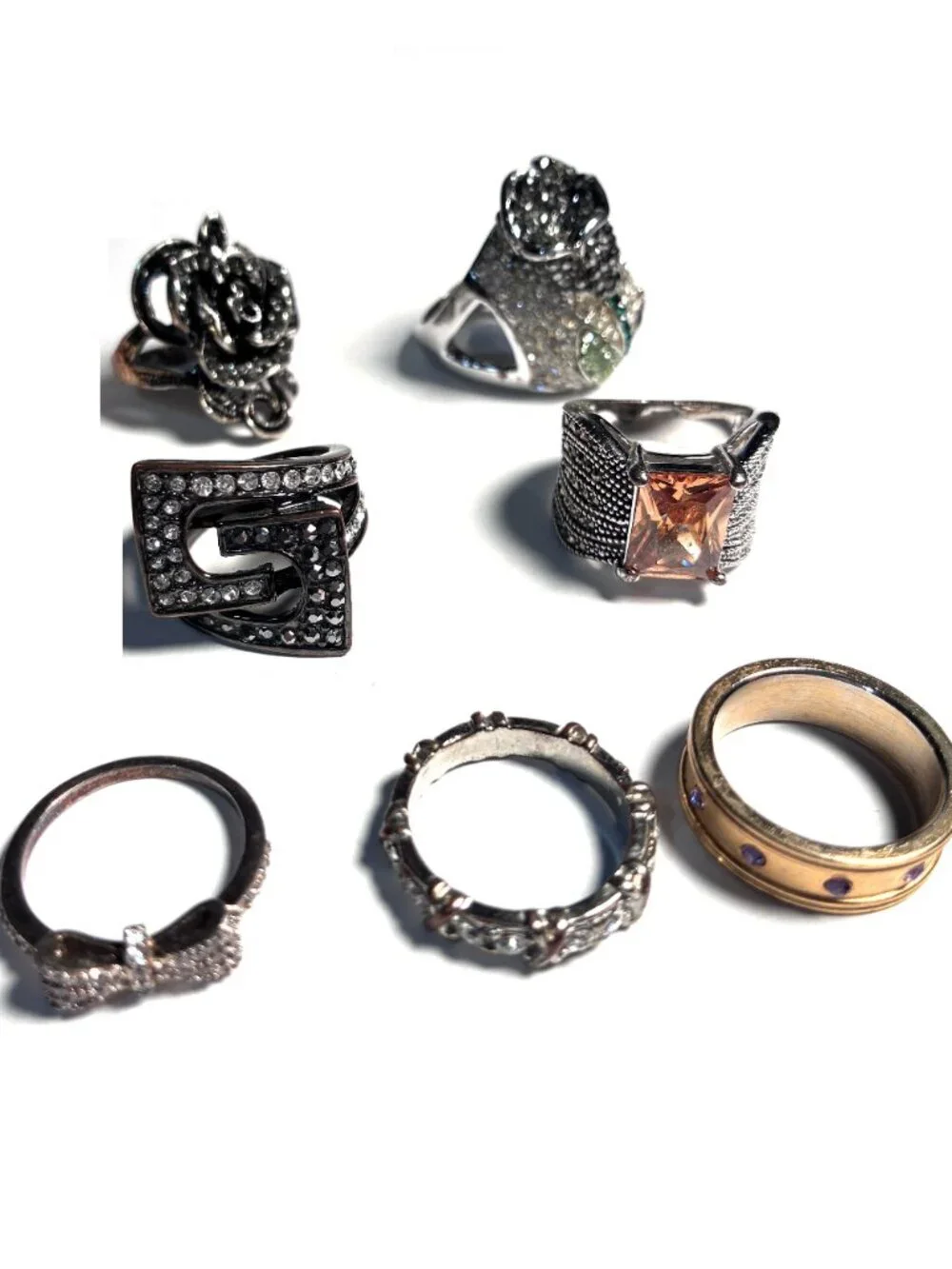 Lot of 12 Vintage Rings